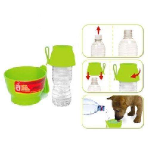 DOGIT Wassertasse mit Flaschenverschluss 