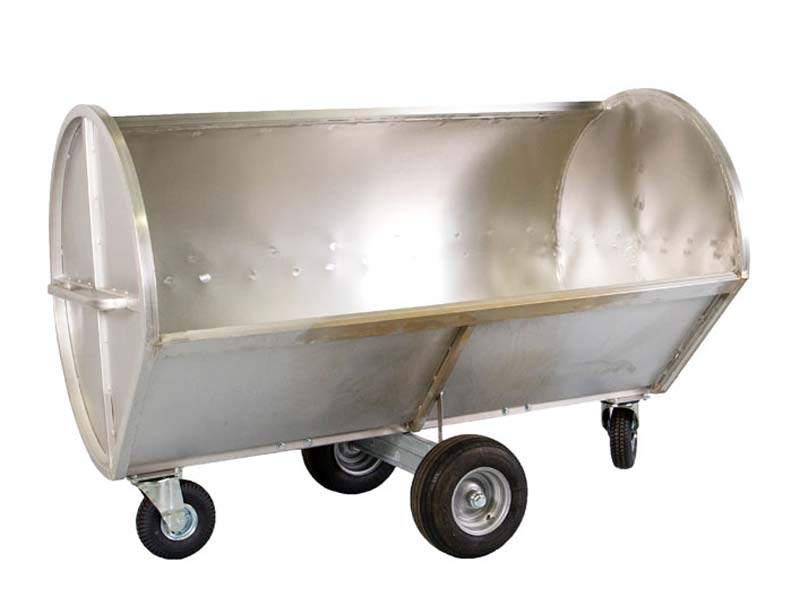 KNEILMANN Mistcontainer aus Edelstahl, 2400 Liter 