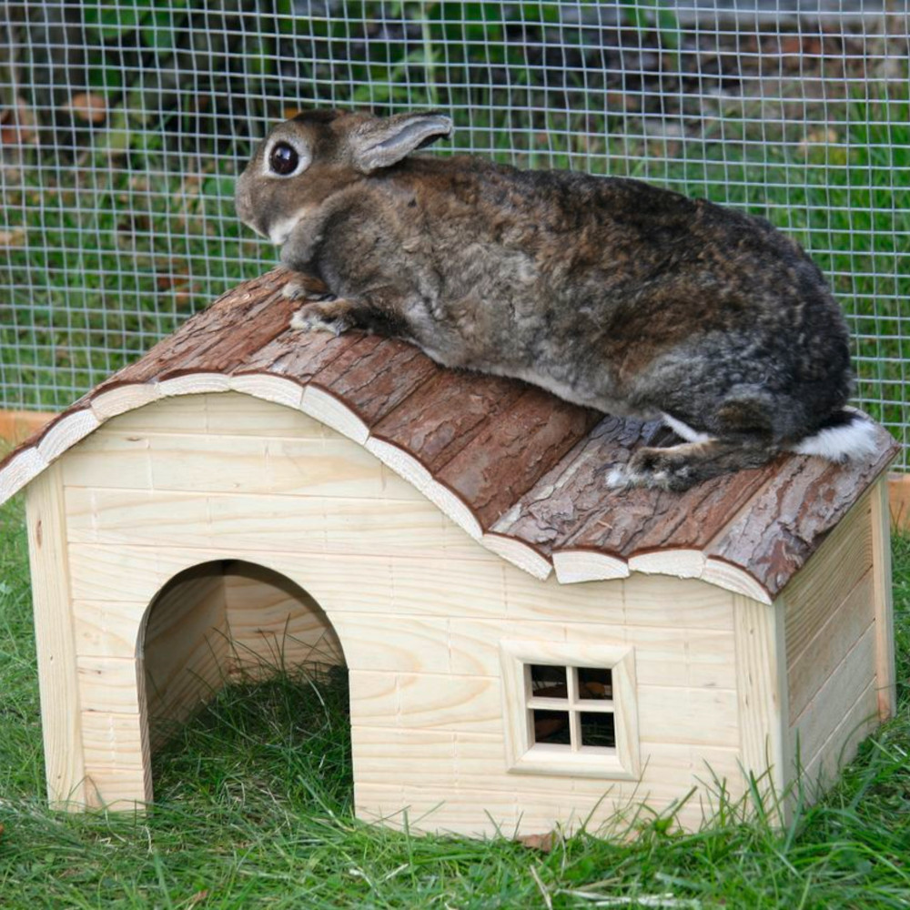 Nagerhaus mit geschwungenem Dach Nature