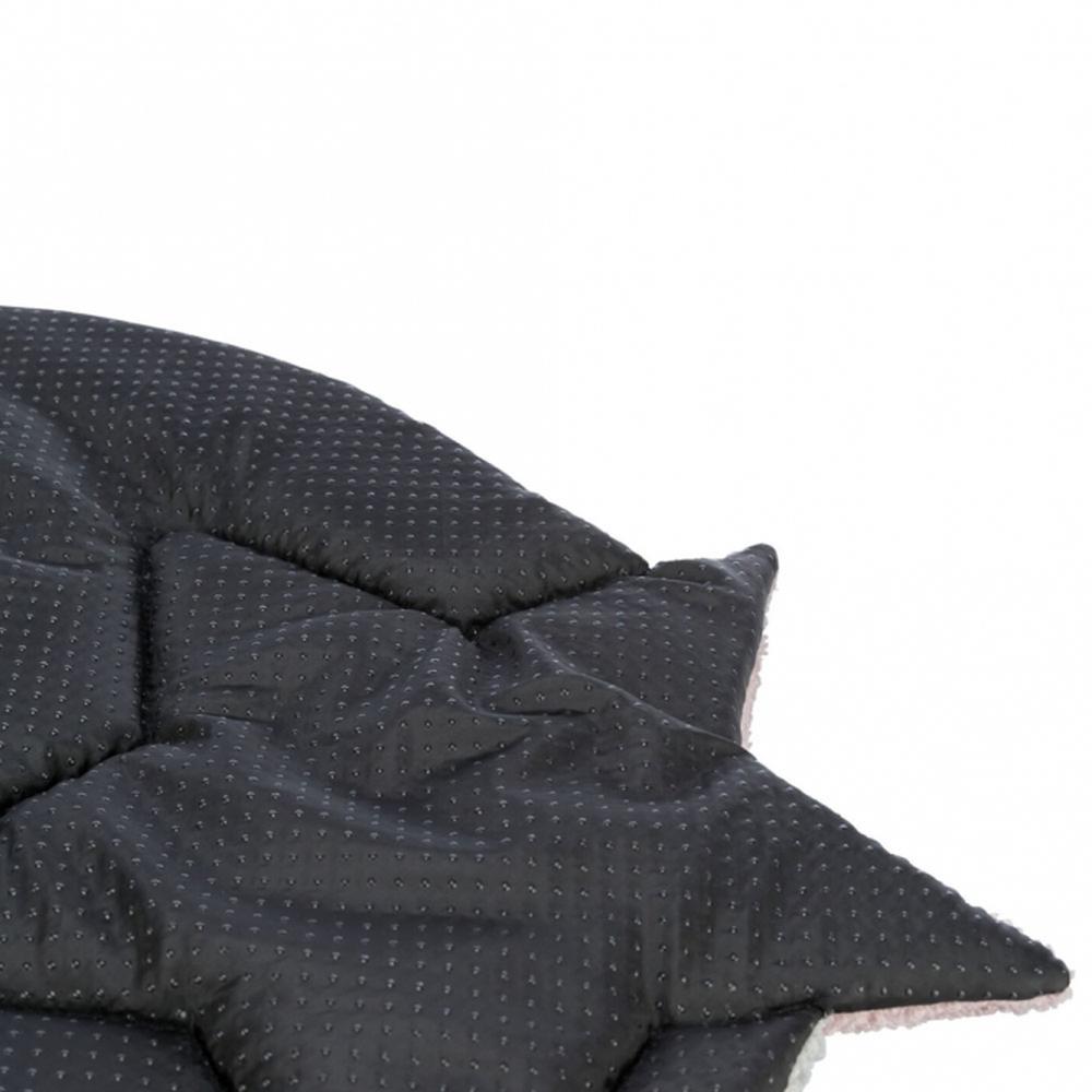 TRIXIE Junior Liegematte - ø 55 × 61 cm, grau/flieder
