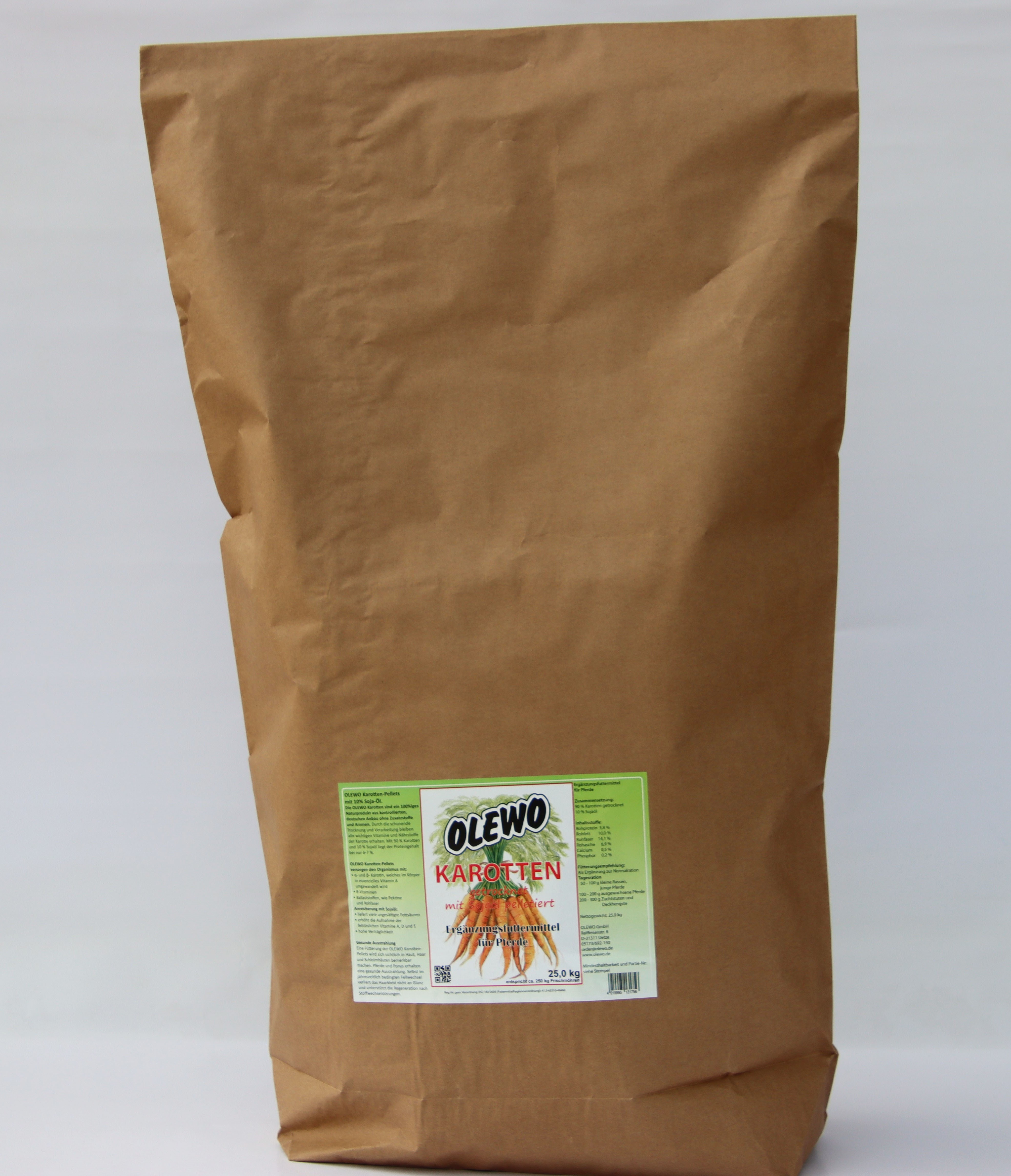 OLEWO Karotten Pellets mit Öl
