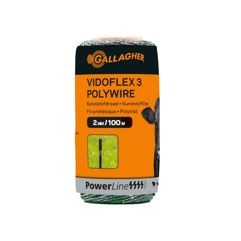 GALLAGHER Vidoflex 3 PowerLine, grün (100 m)