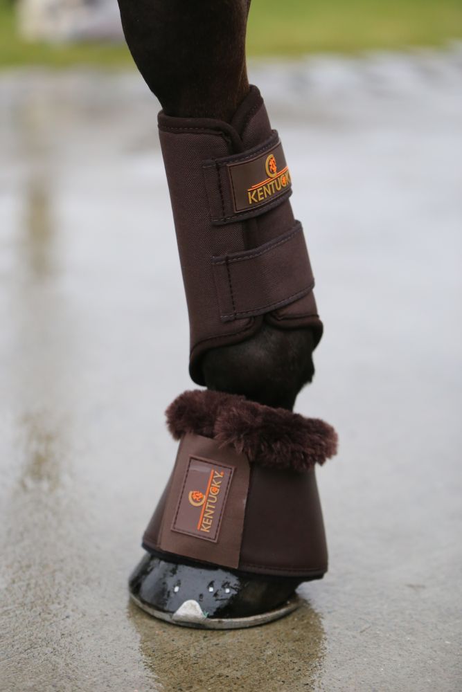 KENTUCKY® HORSEWEAR Arbeitsgamasche 3D Spacer vorne, braun