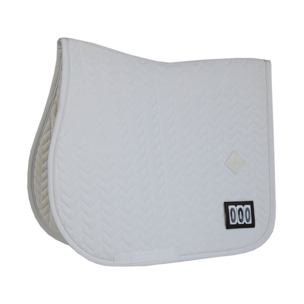 KENTUCKY® HORSEWEAR Schabracke Fishbone Competition Springen, weiß