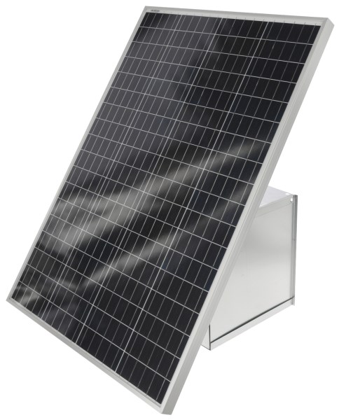 AKO 100 Watt Solarmodul mit Laderegler