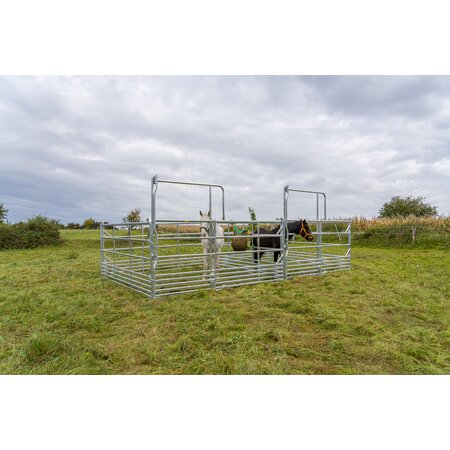 PATURA Sicherheits-Pferde-Panel mit Schiebetor, Höhe: 2,50 m