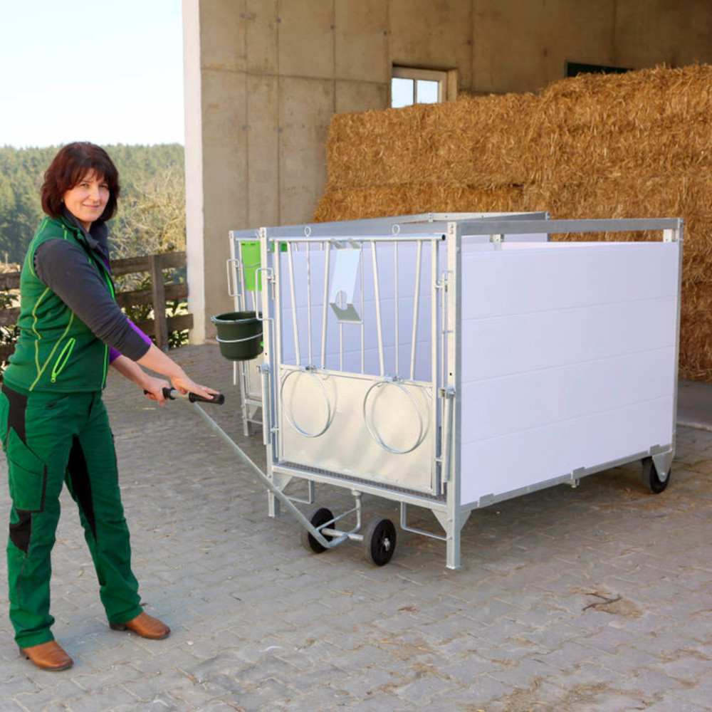 Fahrvorrichtung für Kälberbox