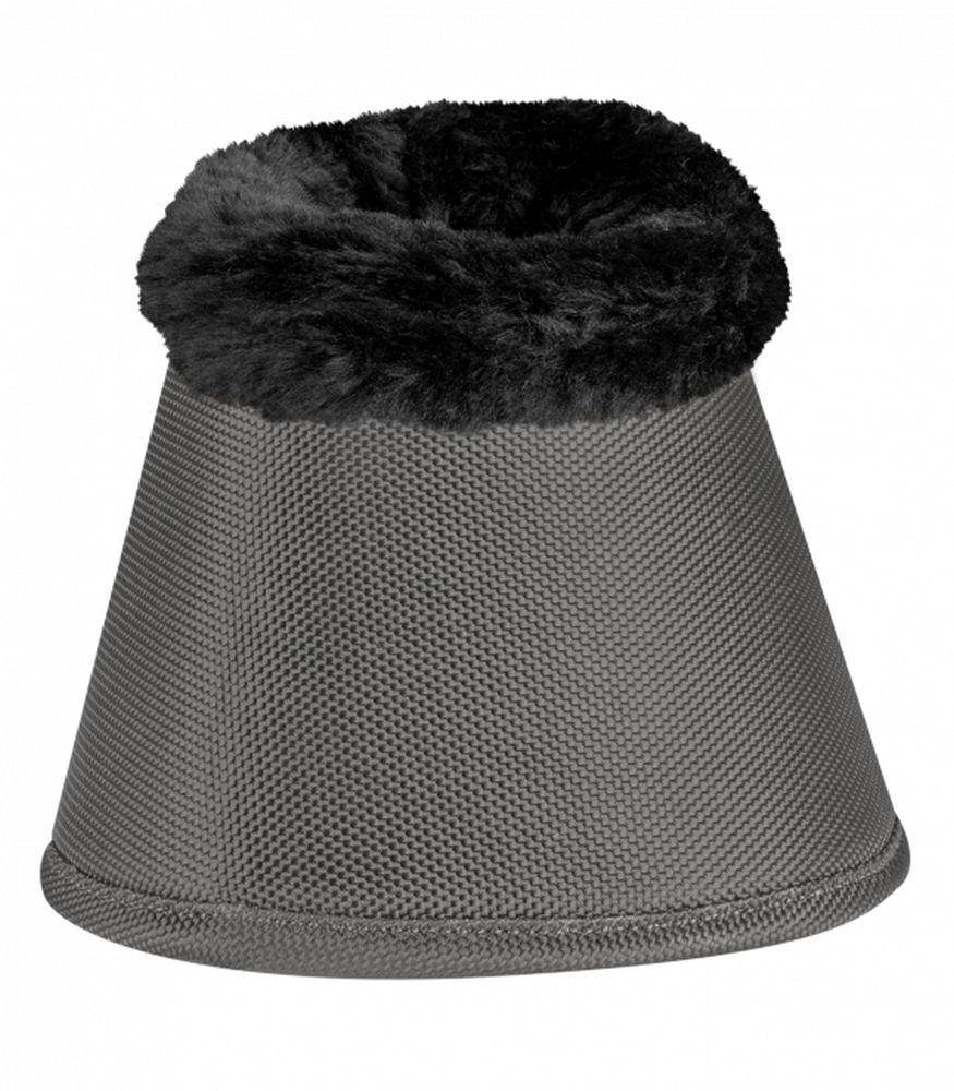 WALDHAUSEN Hufglocke Comfort Fur, zinn/schwarz