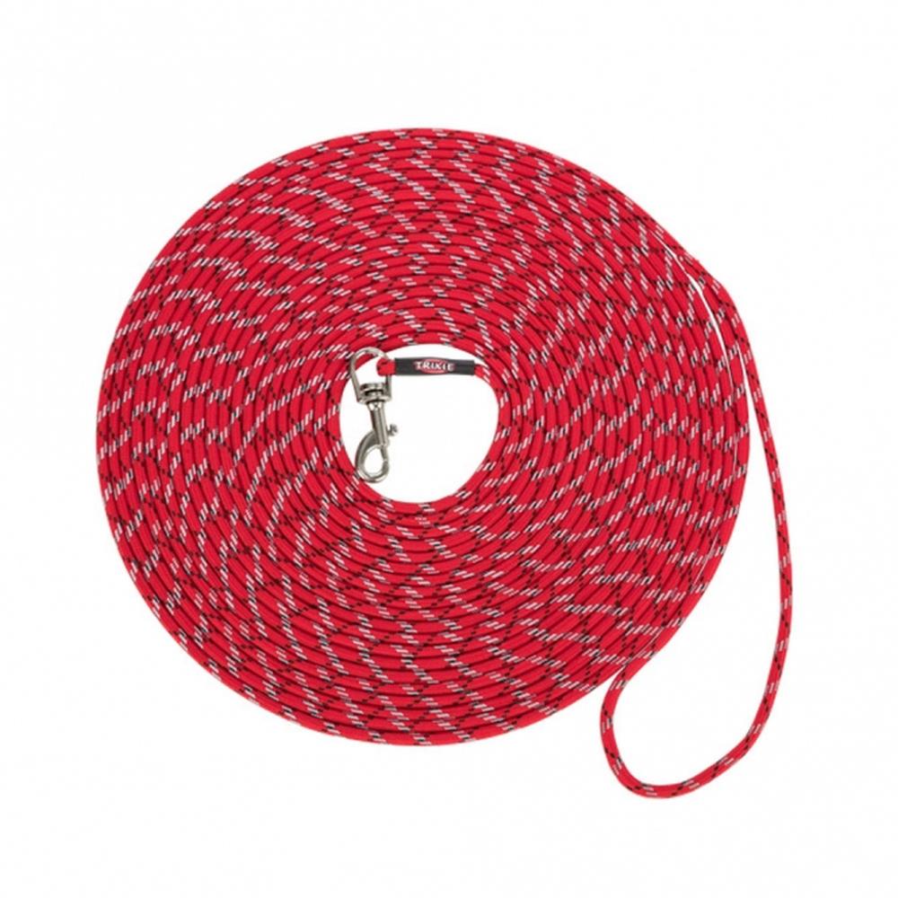 TRIXIE Junior Welpen-Schleppleine rund, rot
