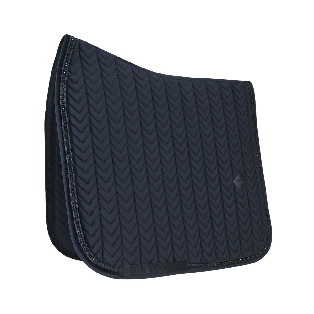 KENTUCKY® HORSEWEAR Schabracke Velvet Pearls Dressur, schwarz