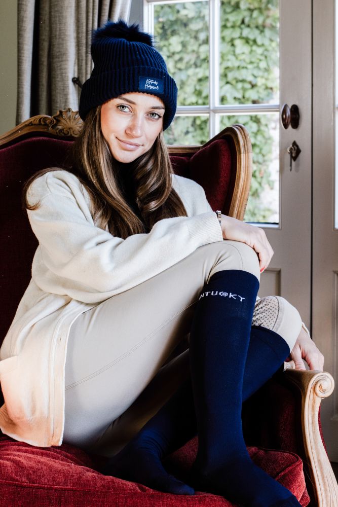 KENTUCKY® HORSEWEAR Mütze Bommel, marine