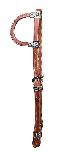 WESTERN IMPORTS® ONE EAR W./ ANTIQUE BUCKLES