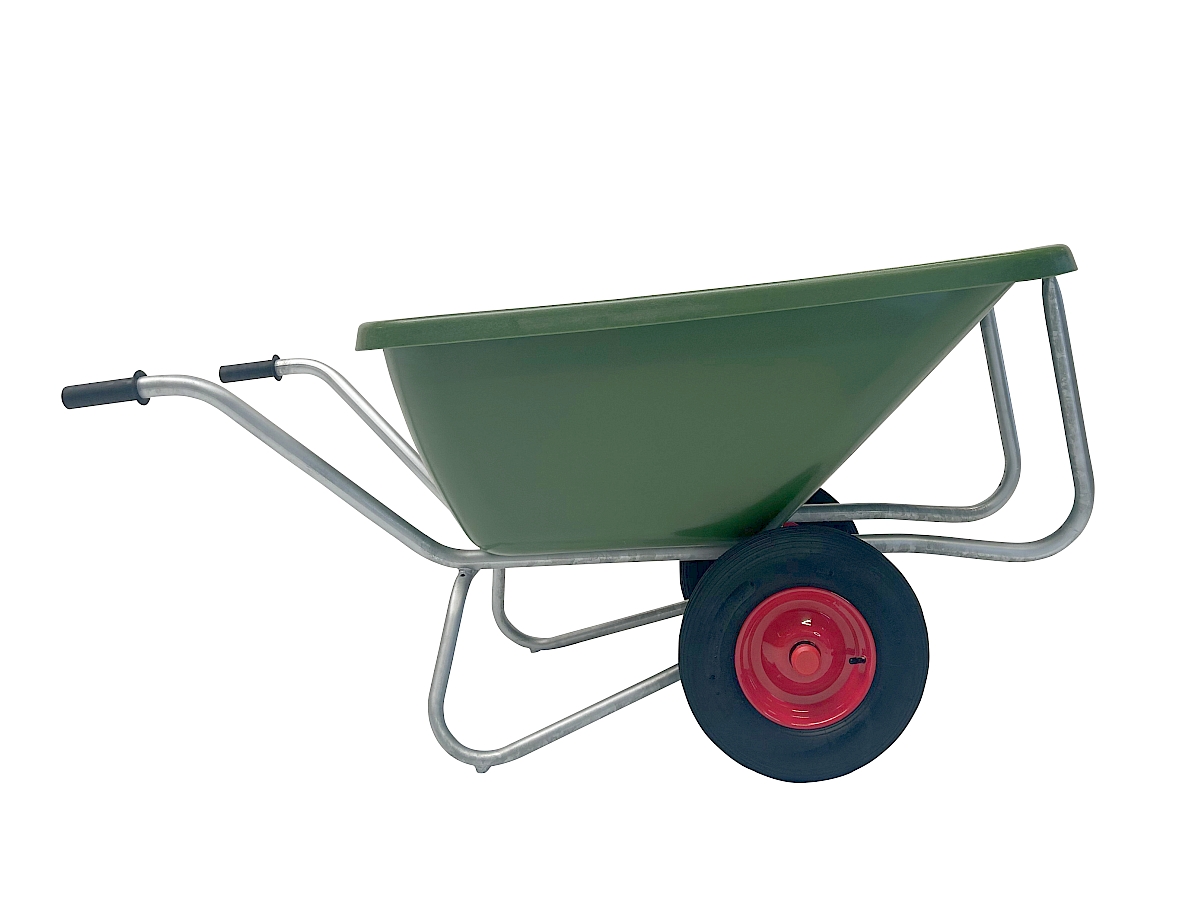GROWI® Compactkarre Big Ben 2-rädrig 180 L in grün