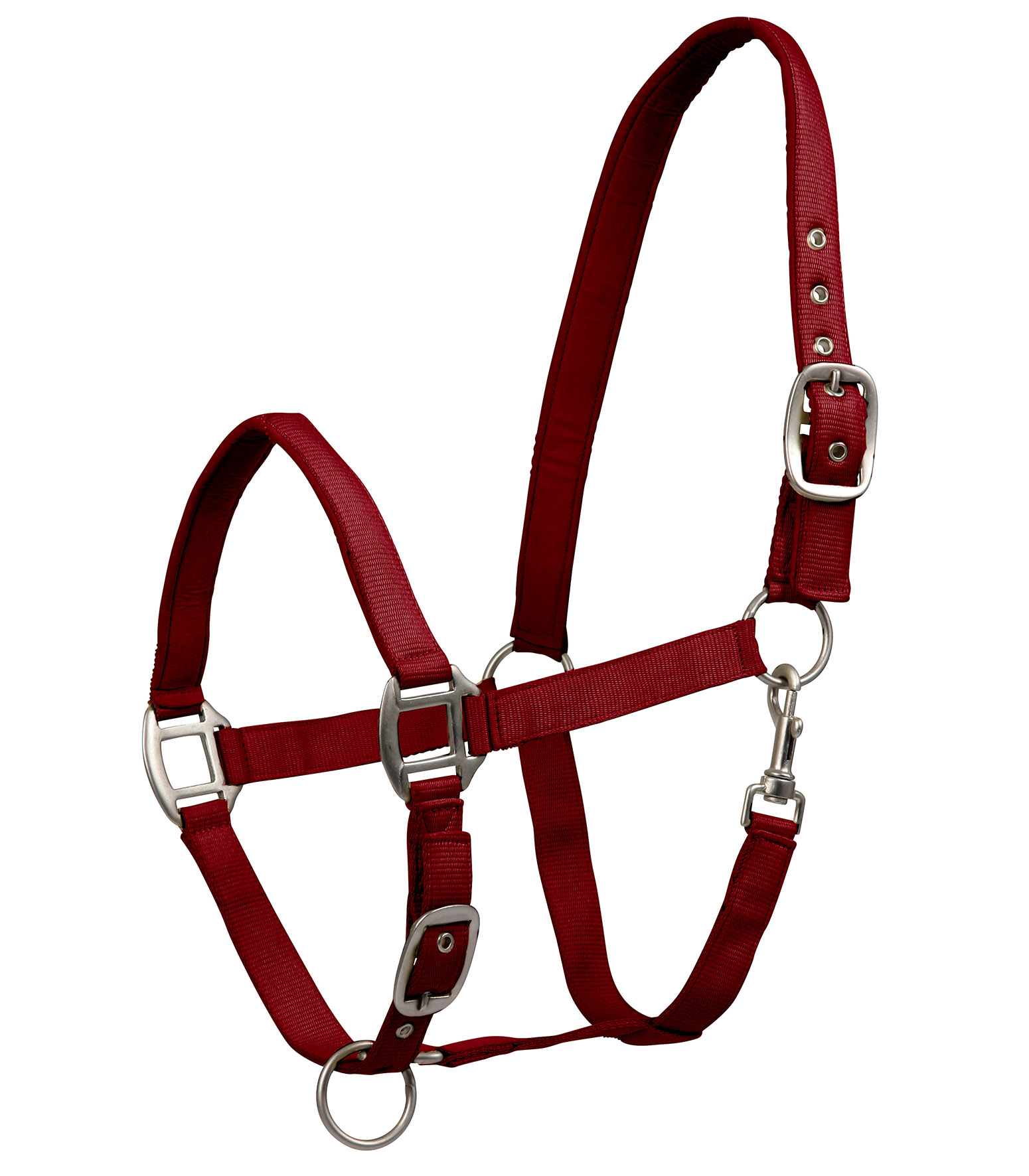 WALDHAUSEN Halfter Satin, bordeaux