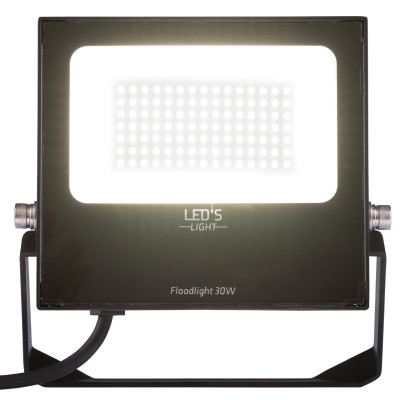SHADA Flutlicht-LED 30W 5400lm 4000K – Lumileds LED - schwarz