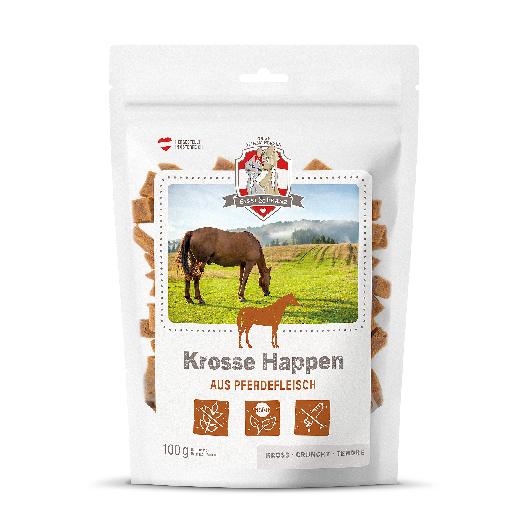 SISSI & FRANZ Krosse Happen aus Pferd