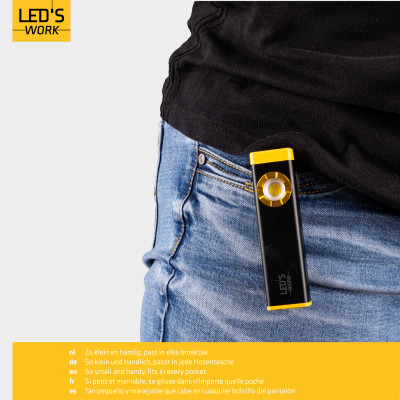 SHADA Handlampe - 500 lm 5.500 K LiPo (Lithium-Polymer) 4,44 Wh