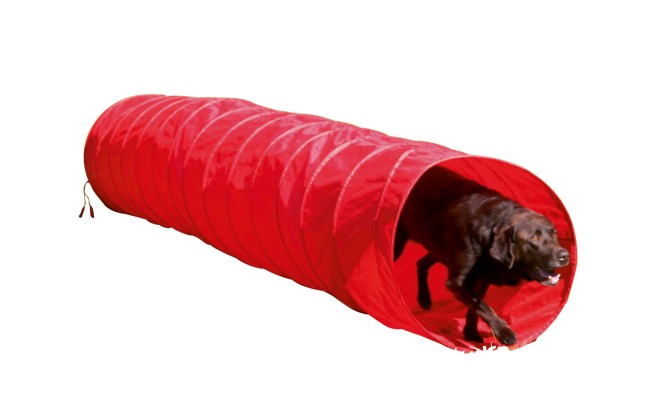 KERBL Agility Hundetunnel rot, 5m, 60cm