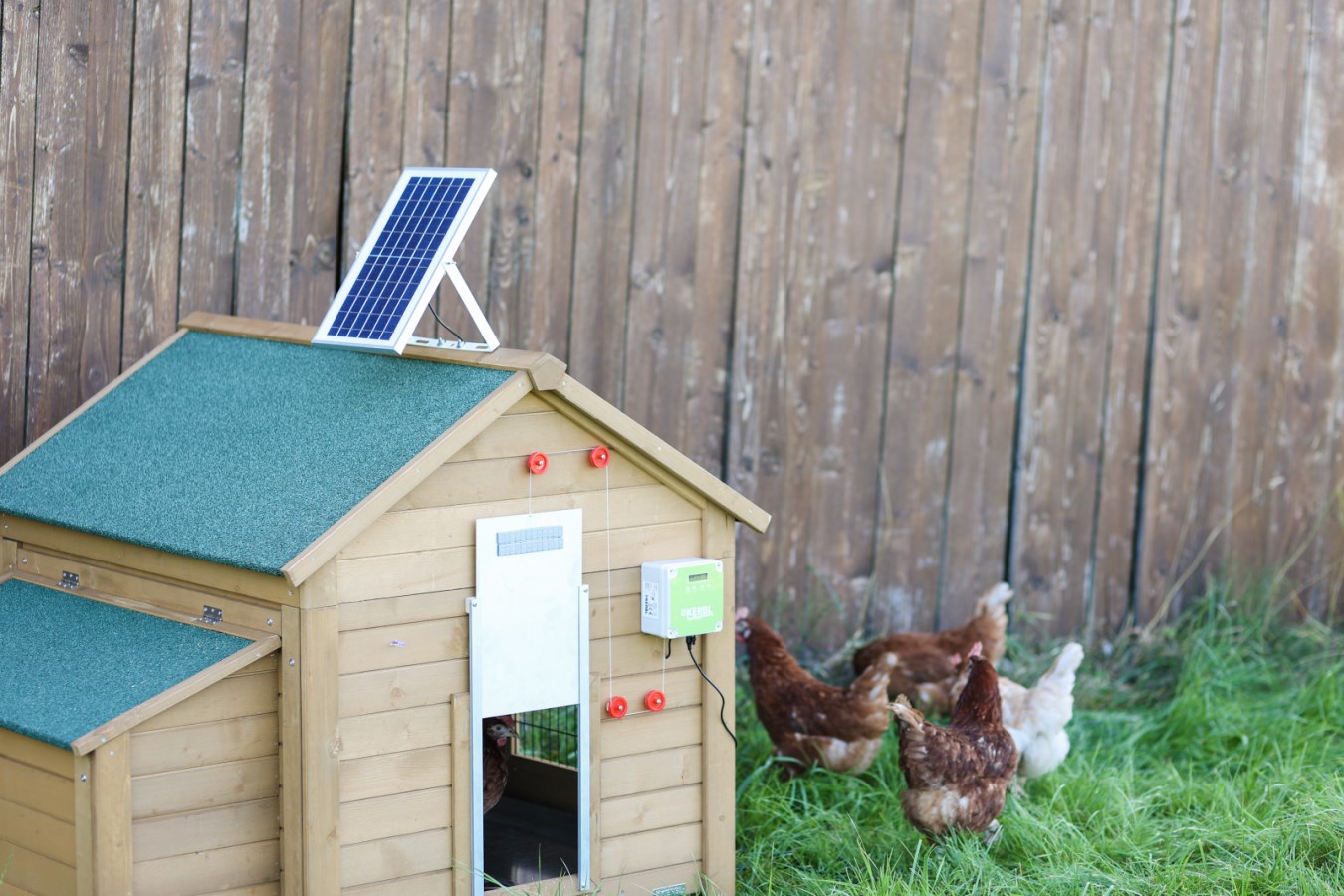 KERBL Solar-Akku-Set für automatische Hühnertür