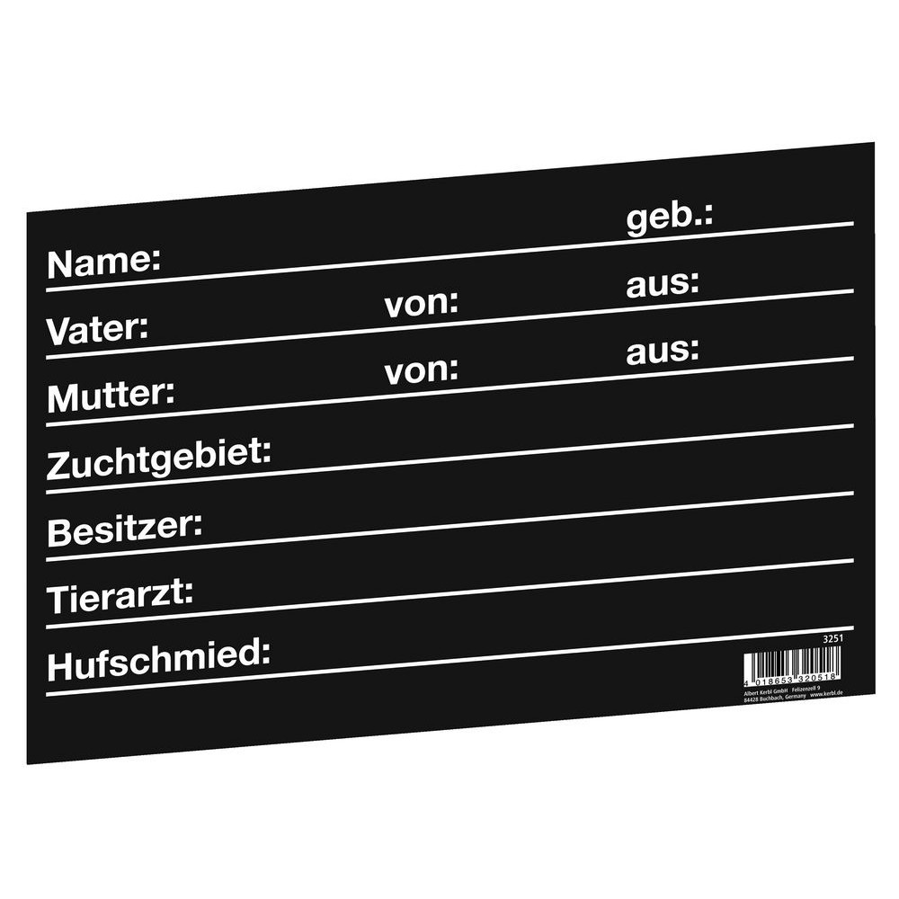 Stalltafel
