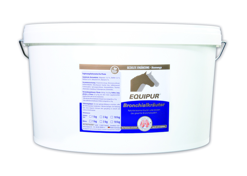 EQUIPUR® Bronchialkräuter Pellets