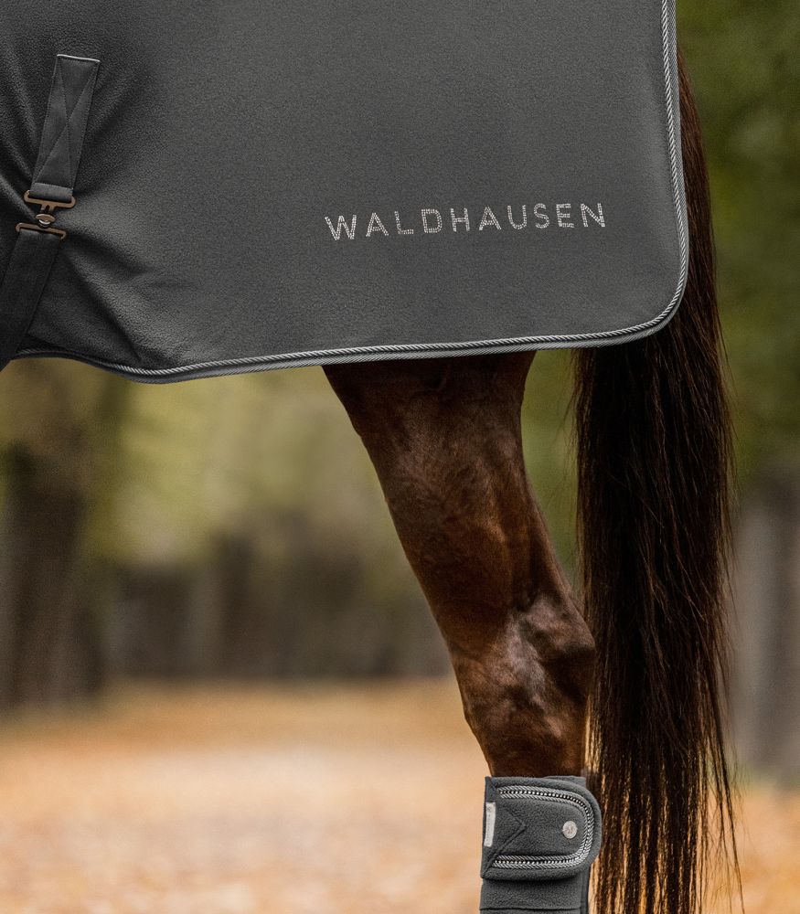 WALDHAUSEN Fleecedecke Nepal, zinn, 125 cm