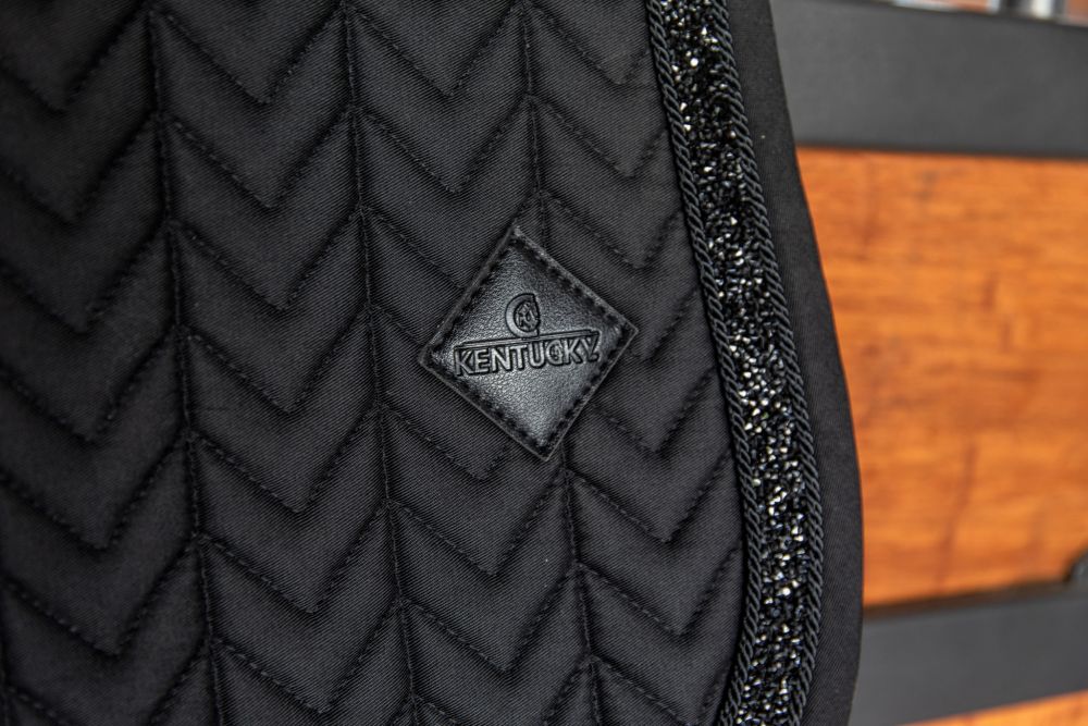 KENTUCKY® HORSEWEAR Pony-Schabracke Glitter Stone Springen, schwarz