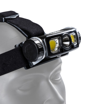 SHADA Stirnlampe - 450 lm 6.000 K Lithium-Ionen 9,62 Wh