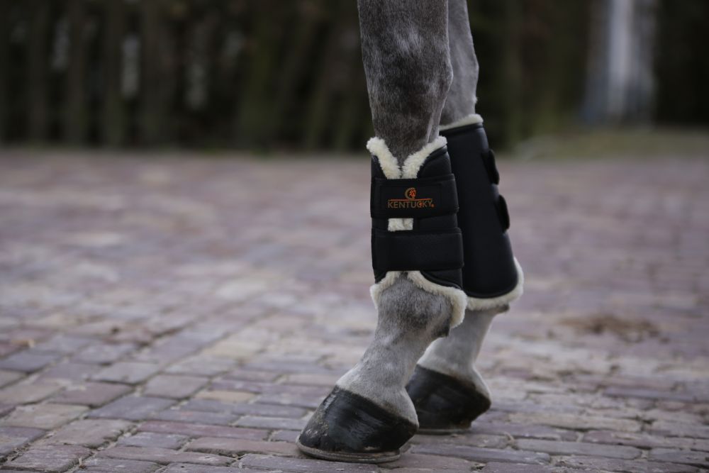 KENTUCKY® HORSEWEAR Gamasche Solimbra vorne, schwarz