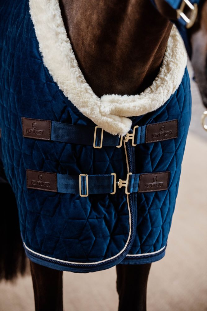 KENTUCKY® HORSEWEAR Turnierdecke Velvet, marine