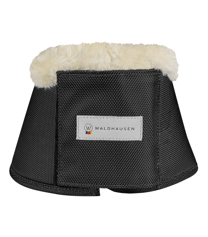 WALDHAUSEN Hufglocke Comfort Fur, schwarz/natur