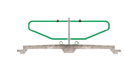 PATURA PRIMA flexibler Liegeboxenbügel PRIMA, 2,10 m