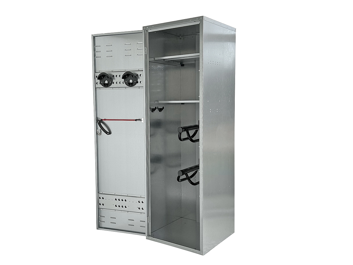 GROWI® Sattelschrank mit Vorrichtung für Vorhangschloss, 60 cm breit