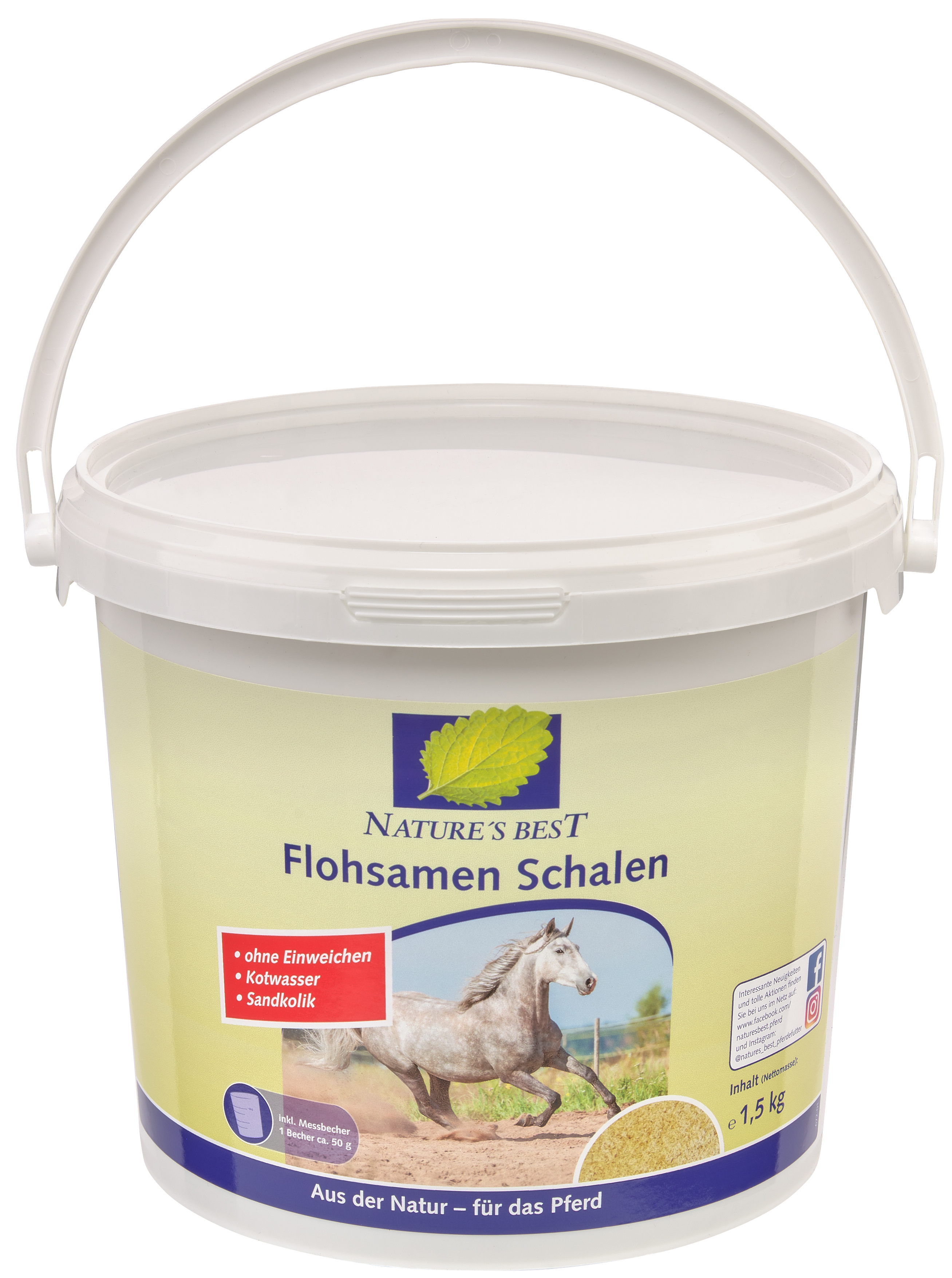 NATURE´S BEST Flohsamenschalen