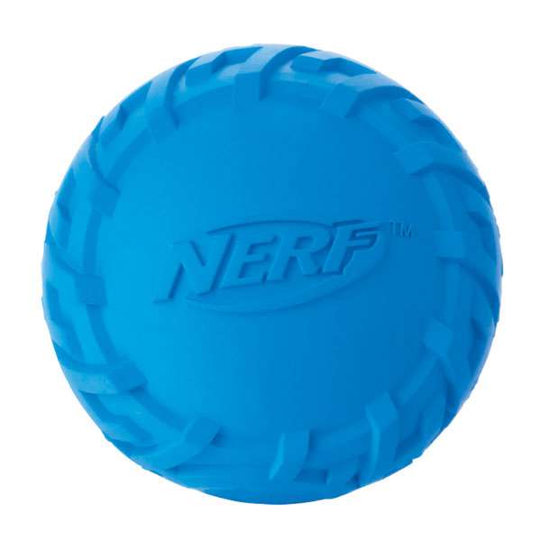 NERF DOG Trax Tire Squeak Ball 