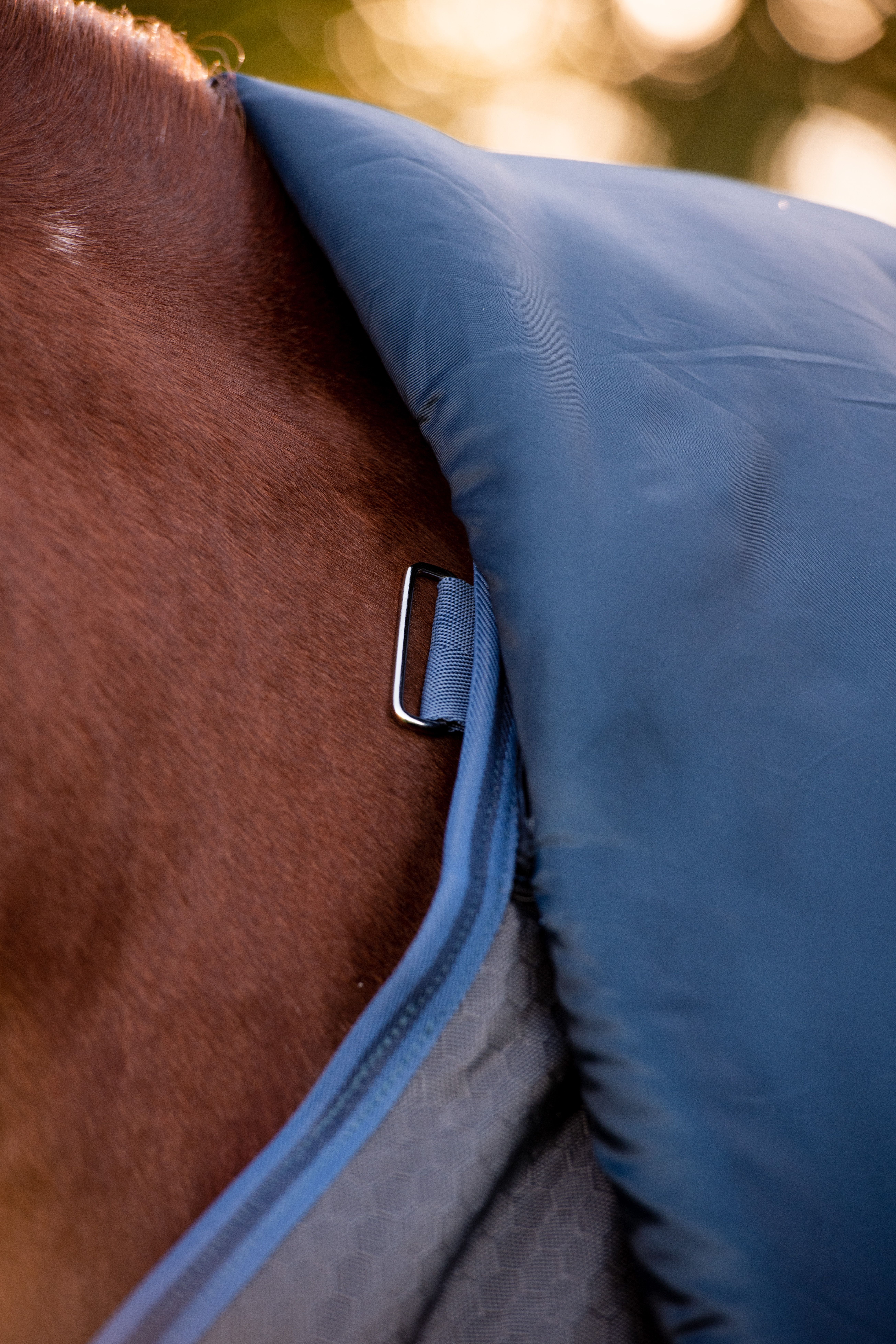 HORSEWARE® Rhino® Hexstop Plus Turnout, 100 g, grey/indigo 
