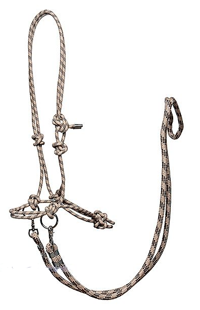 WESTERN IMPORTS® FREE RIDING HALTER - TAN