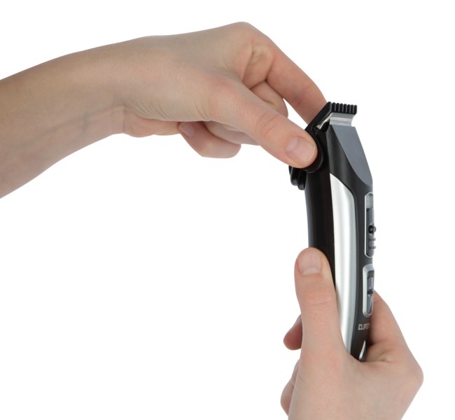 CLIPSTER Akkuschermaschine DropiX mit Scherkopf