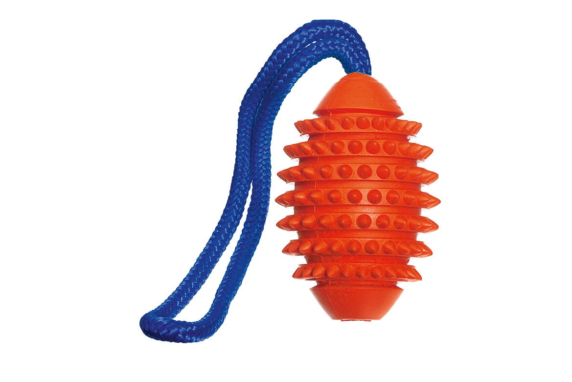 Ruffus Vollgummi Aqua Football