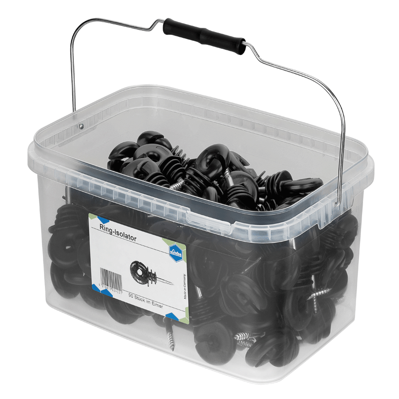 LISTER Ringisolator WI 203/90 PLUS DS inkl. 1 LISOFIX ECO im Eimer (90 Stück)