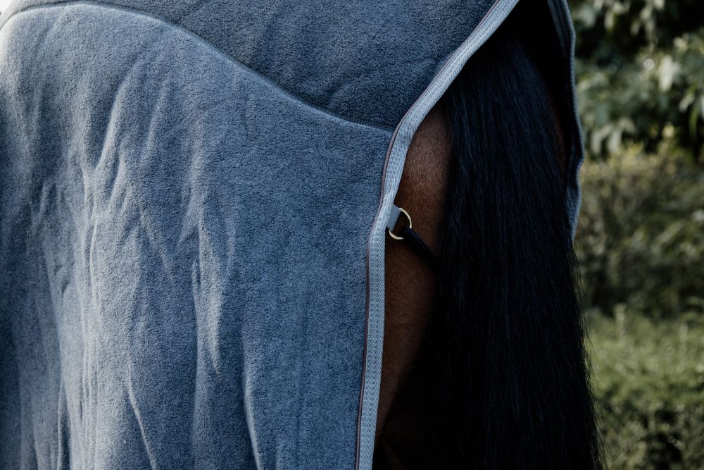 KENTUCKY® HORSEWEAR Abschwitzdecke Heavy Fleece, grau