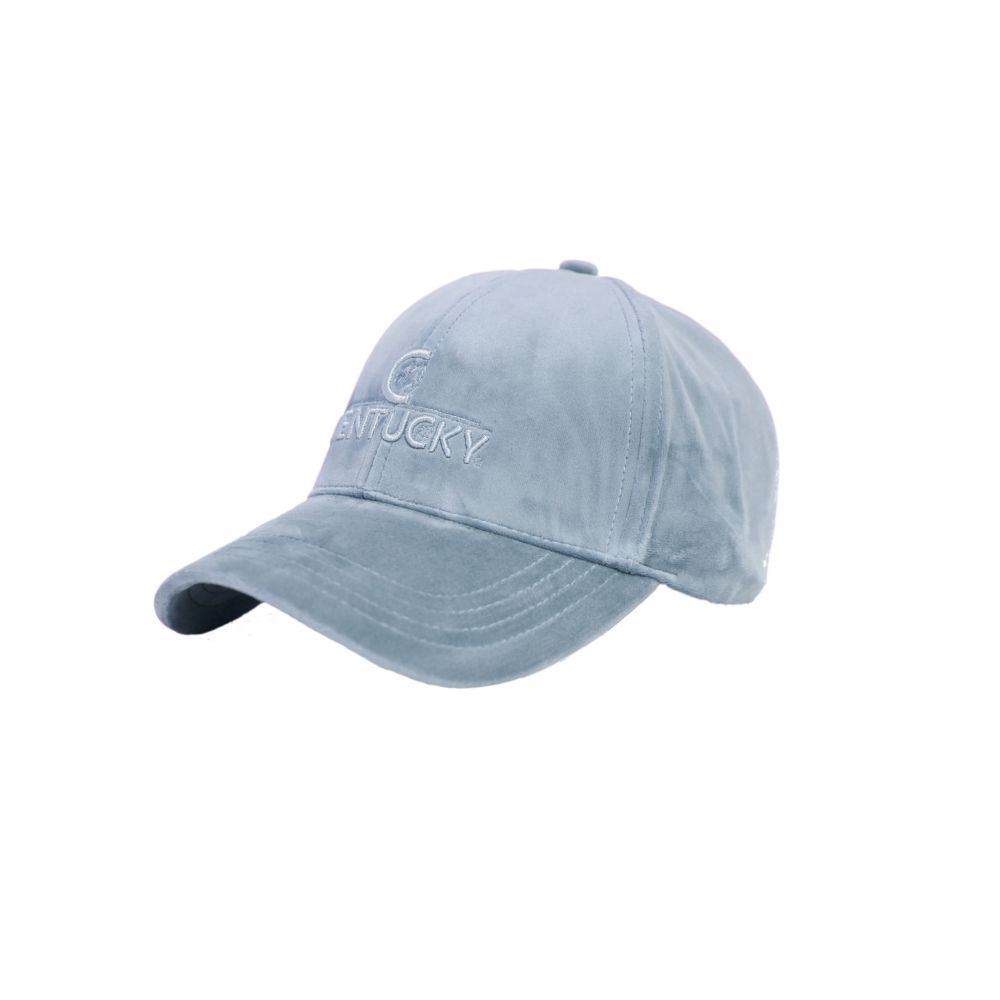 KENTUCKY® HORSEWEAR Velvet Cap, hellblau