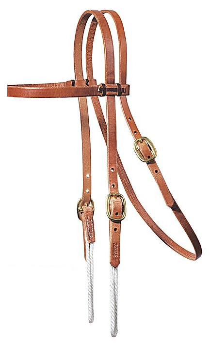 WESTERN IMPORTS® EASY CHANGE ROPE HEADSTALL