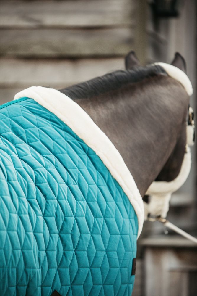 KENTUCKY® HORSEWEAR Turnierdecke Velvet, smaragdgrün