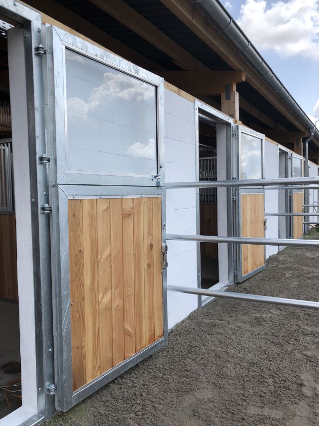 HAU Standard-Stalltür ohne Holzfüllung - Höhe: 2,25 m