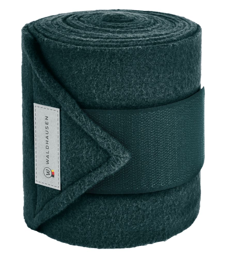 WALDHAUSEN Fleecebandagen Basic, 4er Set, tannengrün