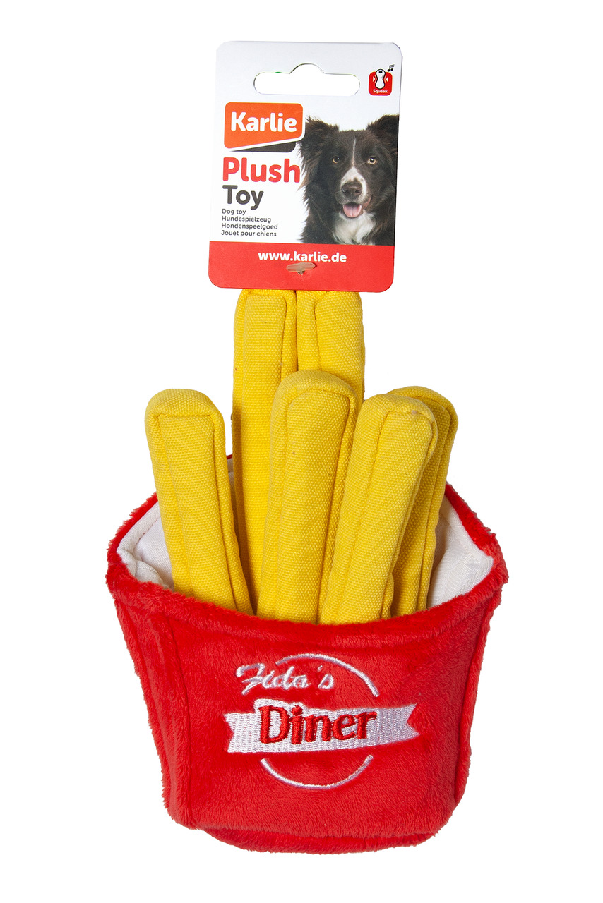 Hundespielzeug Plüsch Fritten