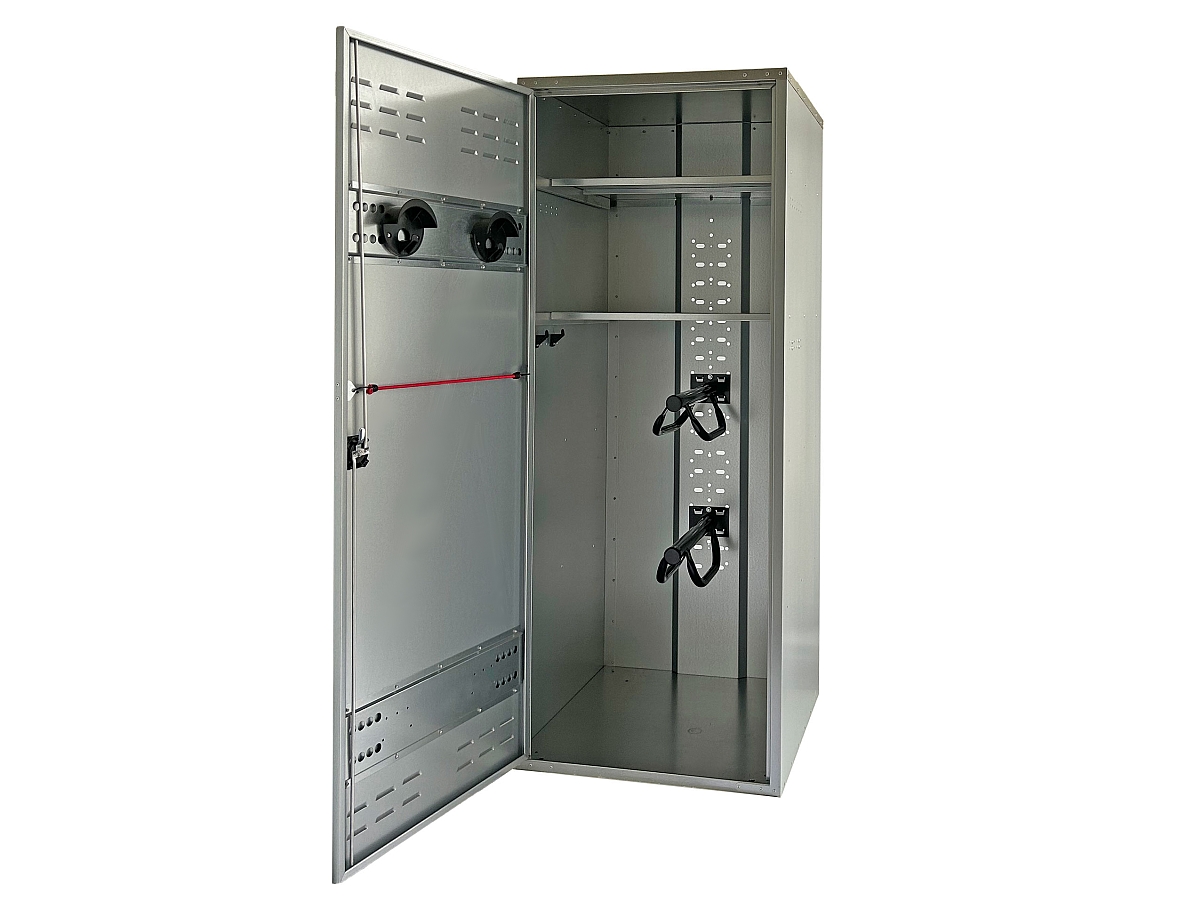 GROWI® Sattelschrank mit Zylinderschloss, 75 cm breit 