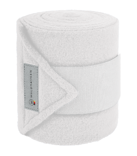 WALDHAUSEN Fleecebandage Basic, 4er Set - Pony