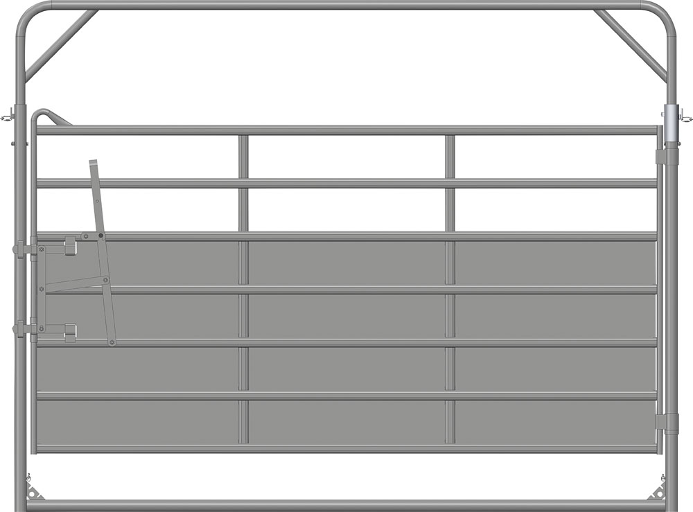 Weidepanel mit Schwingtor Plus